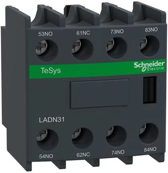 Schneider Electric Hilfsschalterblock 3S+1Ö Schraubanschluss TeSys D (LADN31)