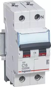 Legrand Leitungsschutzschalter TX3 C16A 1P+N 10kA 230V/AC (404188)