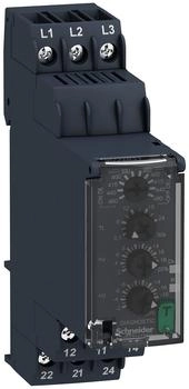 Schneider Electric &Uuml;berwachungsrelais 3-Phasen Netz&uuml;berwachung 380-480V AC (RM22TR33)