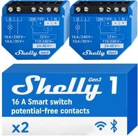 SHELLY 1 Gen3 2-pack Smart Relay