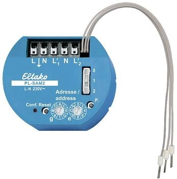 Eltako Jalousie-Aktor mit Sensoreingängen PL-SAM2 für 1 Motor (31100002)