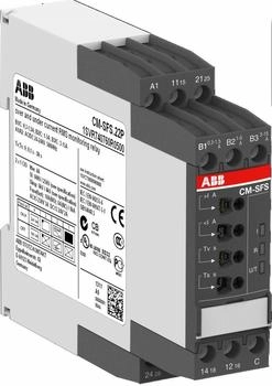ABB CM-SFS.22S Stromüberwachungsrelais, 0,3-15A RMS, 24-240V AC/DC (1SVR730760R0500)