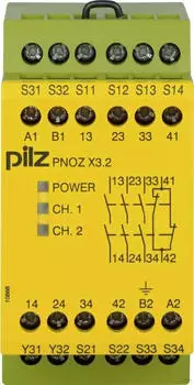 Pilz Not-Aus-Schaltgerät PNOZ X3.2 230VAC 24VDC 3n/o 1n/c 1so (774309)