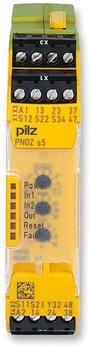 Pilz PNOZ s5 Sicherheitsschaltgerät 24VDC 2 n/o 2 n/o t (750105)