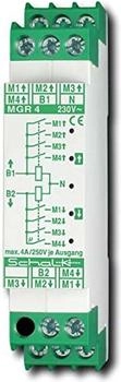 Schalk Motor-Gruppen-Relais für 4 Motoren, 230V AC (MGR409)