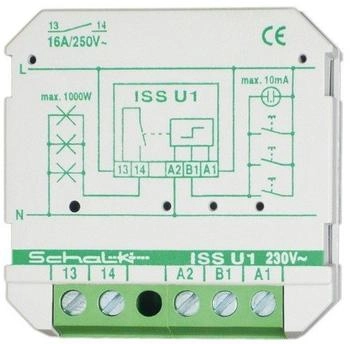 Schalk Impulsschalter 230V AC 1S 16A UP (ISSU19)