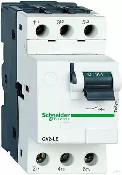 Schneider Electric Schneider GV2LE06 3p 1,6A magnetischer Kipphebel