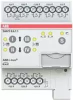 ABB Stotz S&J Schalt-/Jalousieaktor 8fach 6A, REG SAH/S8.6.7.1 (2CDG110244R0011)