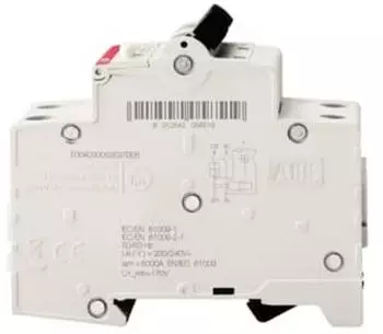 ABB DS201MA-B6/0,03-FI/LS-Schalter 110V 10kA,1P+N ypA B6,30mA .110V AC-Netz (2CSR275189R1065)