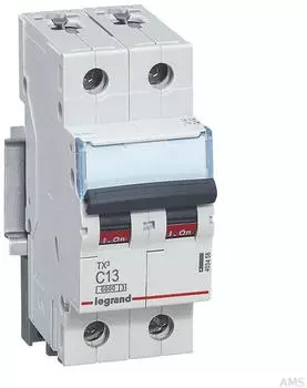 Legrand TX3 C13A 1P+N 6KA 2M (403458)