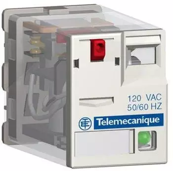 Schneider Electric RPM22BD Leistungsrelais RPM 2 W 15 A 24 VDC mit LED mit Prüftaste