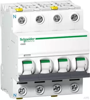 Schneider Electric iC60N 3P+N 16A B Charakteristik (A9F03716)