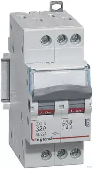 Legrand DX3 Lasttrennschalter 3-polig 32A 400VAC AC-22A (406459)