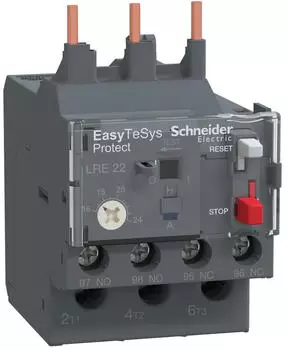 Schneider Electric Easy TeSys Thermisches &Uuml;berlastrelais 16-24A Klasse 10A (LRE22)