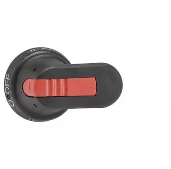 ABB OHB65J6E011 Pistolengriff schwarz 65mm Wellen-&oslash; 6mm (1SCA022383R2480)