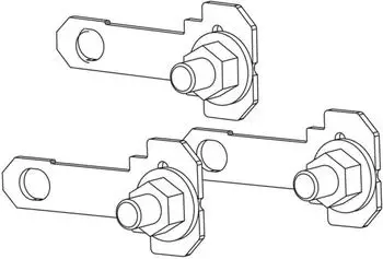 ABB XR00 Anschlusskit &Oslash;21mm f&uuml;r 1. oder 4. Wandler Al/Cu (1SEP408524R0001)