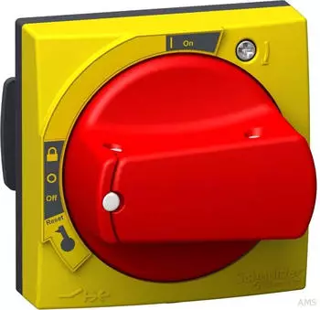 Schneider Electric GVAPR65 Drehantrieb IP65 rot, TeSys GV2/GV3/U (GVAPR65)