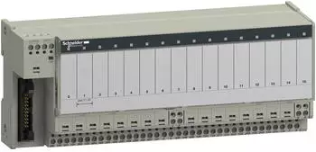 Schneider Electric ABE7P16T214 Basis f&uuml;r EM/SS Relais Sicherung/Kanal 16 Ausg&auml;nge ohne Gemeinsam (ABE7P16T214)