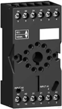 Schneider Electric RUZC2M Relaissockel 8-polig f&uuml;r DIN-Schiene (RUZC2M)