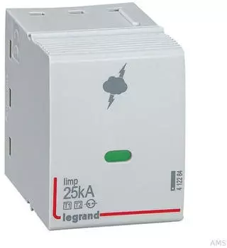 Legrand Steckmodul f&uuml;r &Uuml;berspannungsableiter Typ 1, 25kA (412284)
