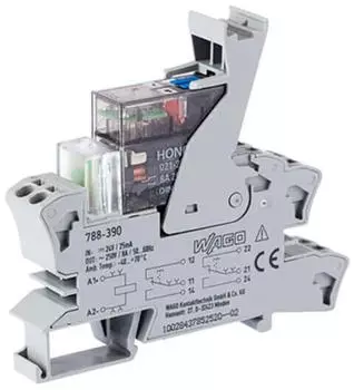 Wago Relaismodul DC 24V, 2 Wechsler (788-390)