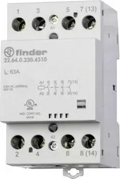 Finder Installationssch&uuml;tz 3 Schlie&szlig;er 1 &Ouml;ffner 24V (22.64.0.024.4717)