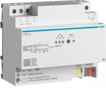 Hager TYFS110 KNX Spannungsversorgung 2 Ausg&auml;nge 30V 1280mA (TYFS110)