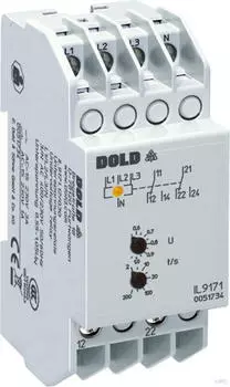 DOLD Unterspannungsrelais IL9171.12/200 3-phasig 3/N AC400/230V 0,85UN (0049403)
