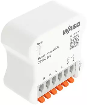 Wago Home Relay; 1DI/1DO; 16 A; Wi-Fi (2757-1101)