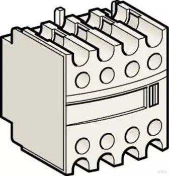 Schneider Electric Hilfsschalterblock 1S+3&Ouml; (LADN13G)