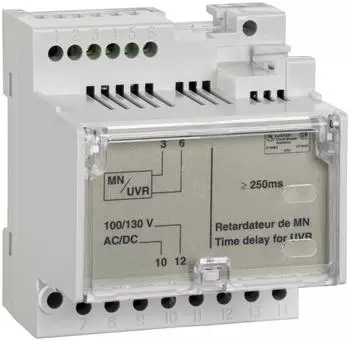 Schneider Electric Unterspannungsausl&ouml;ser MN 200/250VAC/DC feste Zeit (LV833685SP)