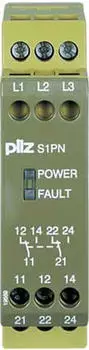 Pilz S1PN Phasenfolge&uuml;berwachungsrelais 400-500VAC 3-phasig (890210)