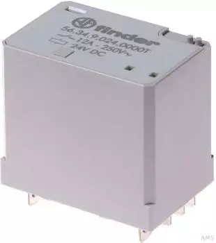 Finder Leistungs-Steckrelais 4 Wechsler 12A 110V DC Bahn-Anwendungen (563491100000T)