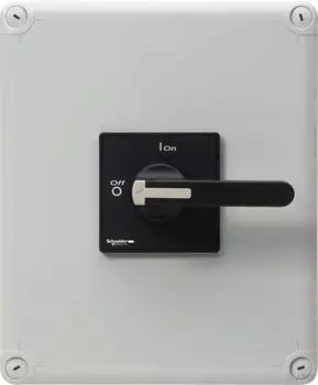 Schneider Electric VBF6GEN AP-Anlageschalter 140A 3P IP65 schwarz (VBF6GEN)