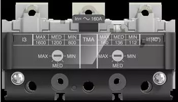 ABB TMA 160-1600 &Uuml;berstromausl&ouml;ser f&uuml;r Leistungsschalter XT2 3P (1SDA067236R0001)