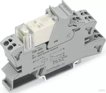 Wago Relaismodul Stecksockel AC 230V 1 Wechsler (788-608)