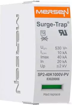 Mersen SP2-40K1000V-PV &Uuml;berspannungsableiter Typ 2 40kA 585V PV (83020006)