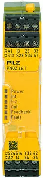 Pilz PNOZ s6.1 Sicherheitsrelais 24VDC 3 Schlie&szlig;er 1 &Ouml;ffner (750126)