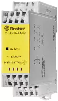 Finder Koppelrelais 250V 6A (7S.14.9.024.4310)