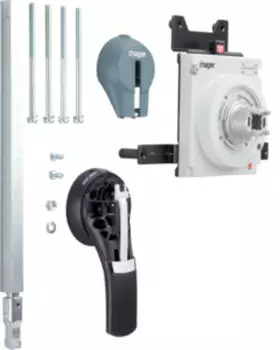 Hager Drehantrieb T&uuml;reinbau Baugr&ouml;&szlig;e h1000 (HXE031H)