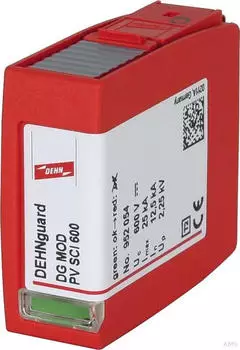 Dehn DG MOD PV SCI 600 Varistor-Schutzmodul &Uuml;berspannungsableiter (952054)