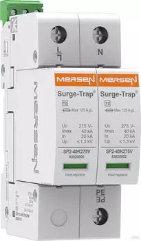 Mersen STPT2-40K320V-2PM &Uuml;berspannungsableiter Typ 2 40kA 320V 2+0 TNS (83020125)