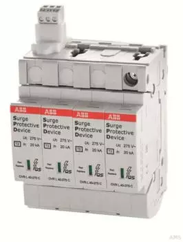 ABB OVR404 4L &Uuml;berspannungsableiter Smissline Typ 2 TN-S 40-275V (2CCF606000R0001)