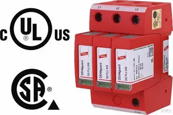 Dehn DEHNguard &Uuml;berspannungsableiter Typ 2, 3W+G, 600V (908301)