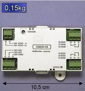 ABB CMOD-01 Externe 24V AC/DC Digitale I/O Erweiterung (3AXD50000004420)