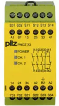 Pilz PNOZ X3 Sicherheitsschaltger&auml;t 24VAC/24VDC 3n/o 1n/c 1so (774310)