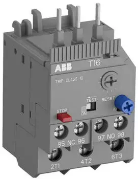 ABB T16-0.41 Thermisches Überlastrelais 0.31-0.41A Auslöseklasse 10A (1SAZ711201R1014)