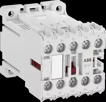 ABB MC1CB00ARWED-RAIL Kleinsch&uuml;tz 4-polig 2S+2&Ouml; 33V DC 4kW (1SAL102130R9911)