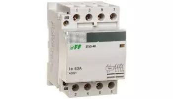 F&F ST63-40 Modulares Schütz 63A 4×NO 230V AC (ST63-40)