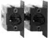 Schneider Electric Hilfsschalterblock ohne Sprungfunktion 1W+1S Fronteinbau 40mm (XEND2641)